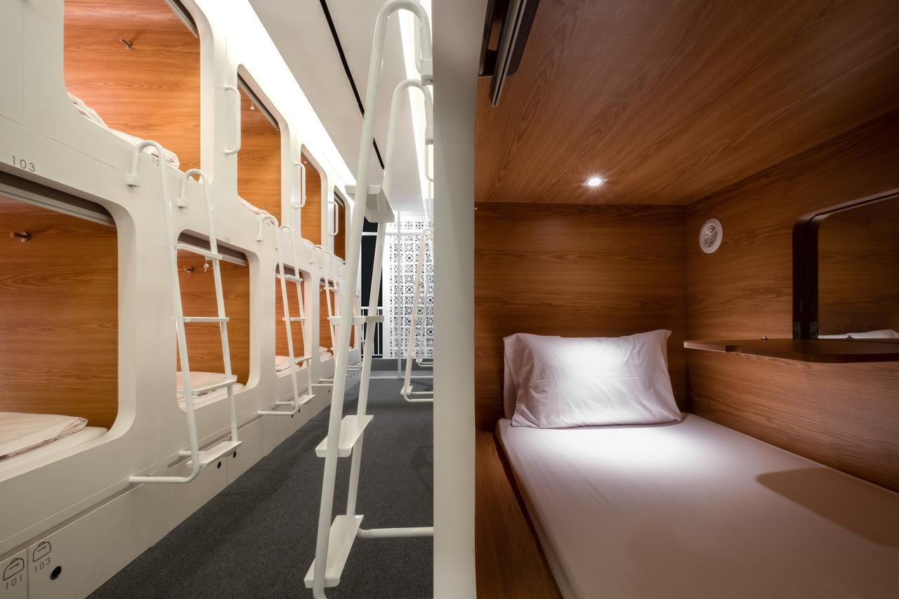 Kini Capsule Hostel Jakarta Hostel Bedden foto